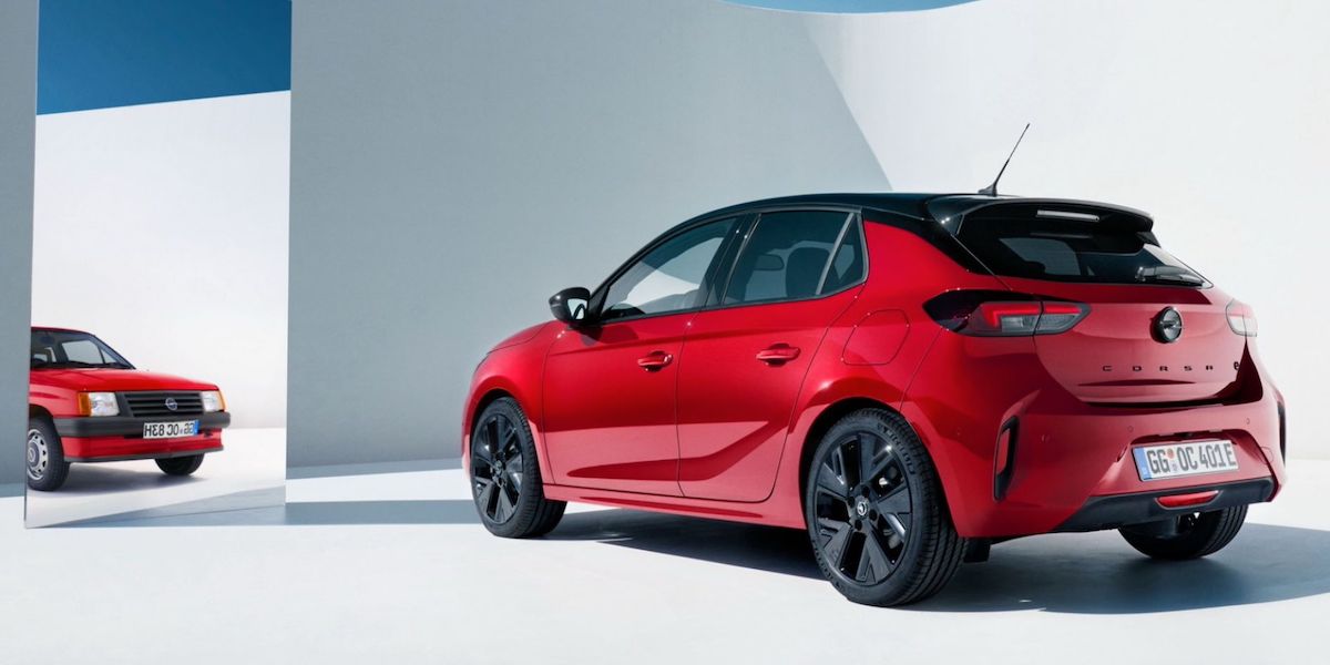 Opel Corsa Storia 40 anni city car sportiva