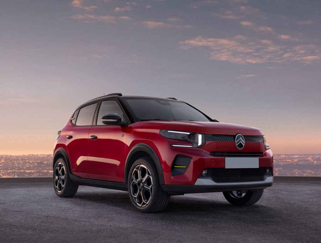 Nuova Citroen C3 100% elettrica Nuova Citroen C3