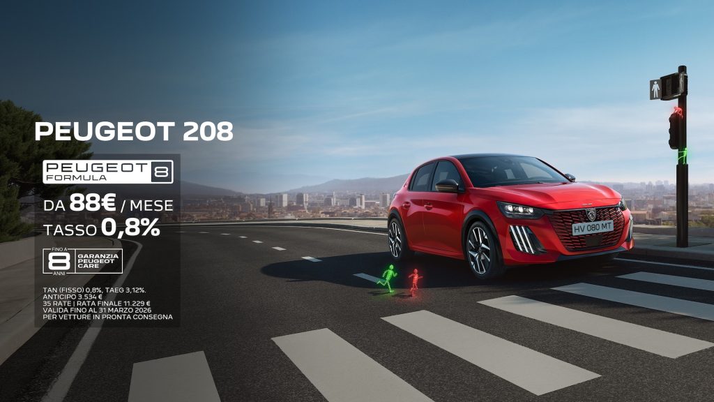 Offerte Peugeot 208 marzo