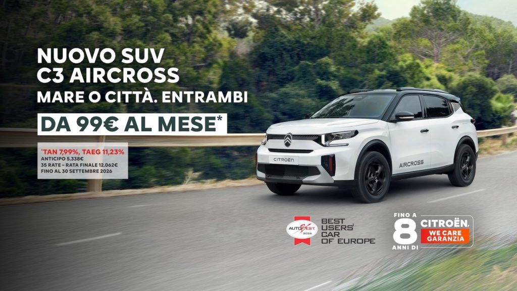 Offerte Citroen C3 Aircross settembre