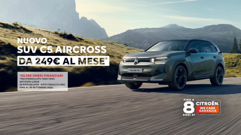 Offerte Citroen C5 Aircross settembre